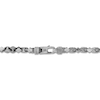 Thumbnail Image 2 of 1933 by Esquire Men's Rhombus Curb Chain Necklace Oxidized Sterling Silver 22"