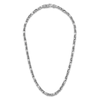 Thumbnail Image 3 of 1933 by Esquire Men's Rhombus Curb Chain Necklace Oxidized Sterling Silver 22"