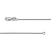 Thumbnail Image 2 of Box Chain Necklace 1mm Solid Sterling Silver 24"