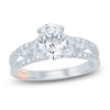 Thumbnail Image 1 of Pnina Tornai Oval-Cut Lab-Grown Diamond Engagement Ring 2-1/5 ct tw 14K White Gold