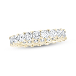 Princess-Cut Lab-Grown Diamond Eternity Band 3-3/8 - 4-1/3 ct tw 14K Yellow Gold