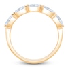 Thumbnail Image 2 of Oval-Cut Lab-Grown Diamond Five-Stone Anniversary Ring 1 ct tw 14K Yellow Gold