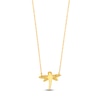 Thumbnail Image 1 of Dragonfly Necklace 14K Yellow Gold 18"