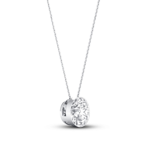 Diamond Solitaire Necklace 1/4 Carat 14K White Gold | Jared