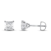 Thumbnail Image 1 of Diamond Solitaire Earrings 2 ct tw Princess 18K White Gold (SI2/I)