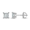 Thumbnail Image 1 of Diamond Solitaire Earrings 1/2 ct tw Princess 14K White Gold (I1/I)