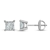 Thumbnail Image 1 of Diamond Solitaire Earrings 3/4 ct tw Princess 14K White Gold (I1/I)
