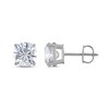 Thumbnail Image 2 of Certified Diamond Solitaire Earrings 4 ct tw Round 14K White Gold (I1/I)