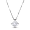 Thumbnail Image 1 of Diamond Solitaire Necklace 1/2 ct tw Round 14K White Gold (I2/I)