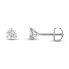 Thumbnail Image 1 of Certified Diamond Stud Earrings 1/2 ct tw Round 18K White Gold (SI2/I)