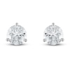 Thumbnail Image 1 of Certified Diamond Solitaire Earrings 2 ct tw Round 18K White Gold (SI2/I)