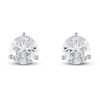 Thumbnail Image 2 of Certified Diamond Solitaire Earrings 2 ct tw Round 18K White Gold (SI2/I)