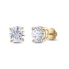 Thumbnail Image 0 of Diamond Solitaire Stud Earrings 1 ct tw Round 14K Yellow Gold (I1/I)