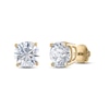 Thumbnail Image 1 of Diamond Solitaire Stud Earrings 1 ct tw Round 14K Yellow Gold (I1/I)