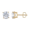 Thumbnail Image 1 of Diamond Solitaire Stud Earrings 1 ct tw Round 14K Yellow Gold (I1/I)