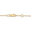 Thumbnail Image 2 of Lab-Created Diamond Solitaire Necklace 1 ct tw Round 14K Yellow Gold (SI2/F)