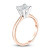 Thumbnail Image 2 of Diamond Solitaire Engagement Ring 7/8 ct tw Princess 14K Rose Gold (I2/I)