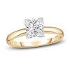 Thumbnail Image 1 of Diamond Solitaire Engagement Ring 7/8 ct tw Princess 14K Yellow Gold (I2/I)