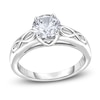 Thumbnail Image 0 of Diamond Solitaire Infinity Engagement Ring 1 ct tw Round 14K White Gold (I2/I)
