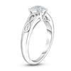 Thumbnail Image 1 of Diamond Solitaire Infinity Engagement Ring 1 ct tw Round 14K White Gold (I2/I)