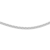 Thumbnail Image 2 of Hollow Rolo Chain Choker Necklace 14K White Gold 13"