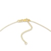 Thumbnail Image 2 of 7 Cross Station Necklace 14K Yellow Gold 16"