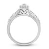 Thumbnail Image 2 of Diamond Bridal Set 3/8 ct tw Round 10K White Gold