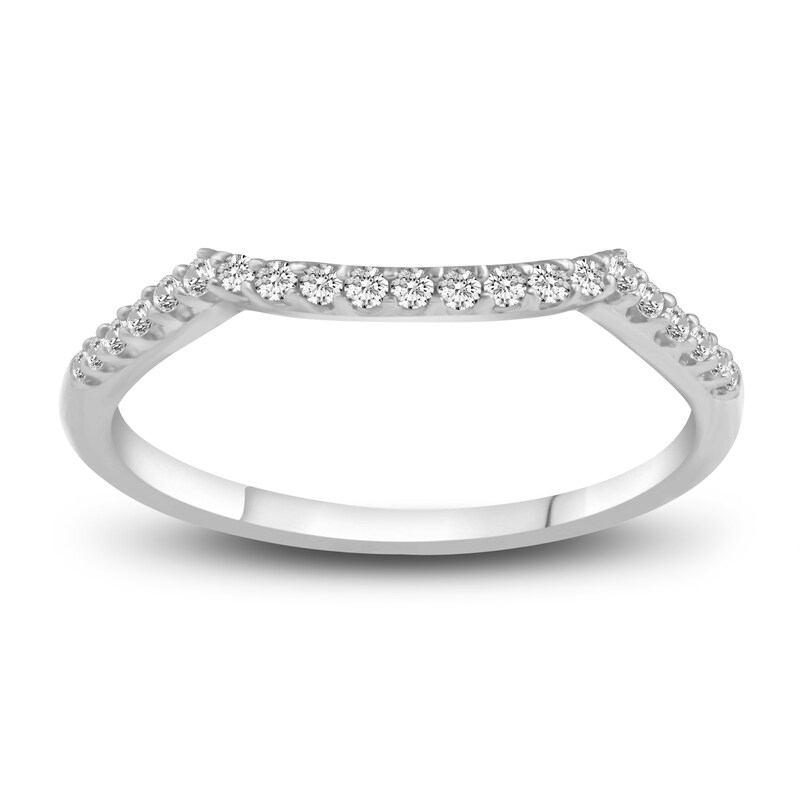 Main Image 5 of Diamond Bridal Set 3/8 ct tw Round 10K White Gold