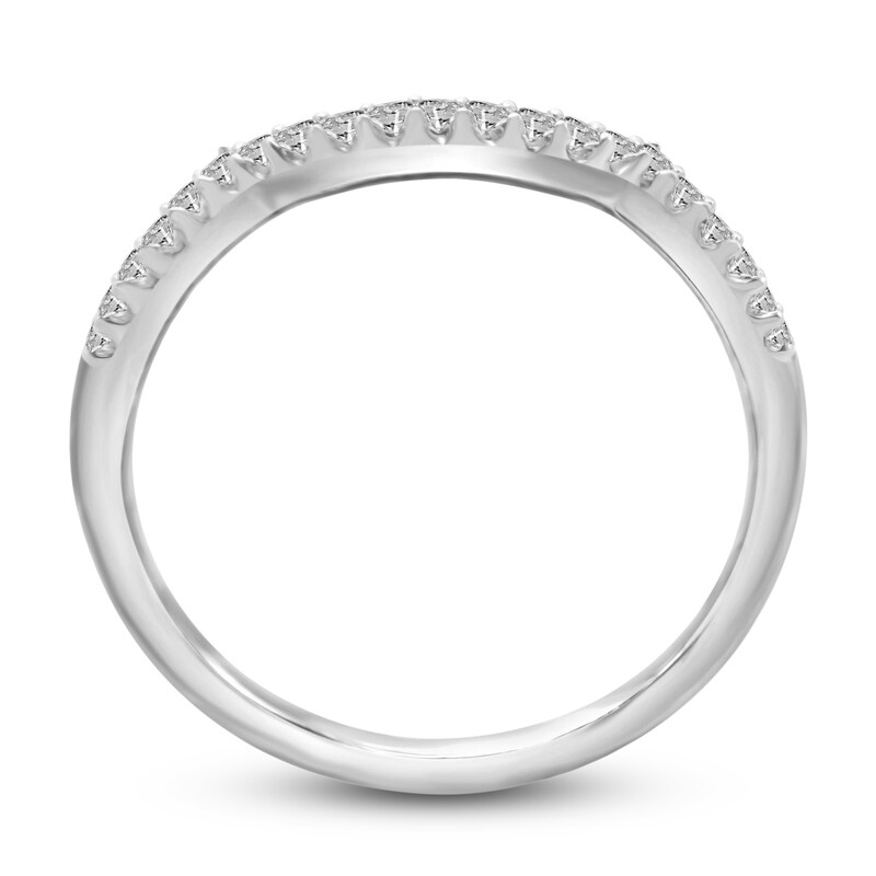 Main Image 6 of Diamond Bridal Set 3/8 ct tw Round 10K White Gold