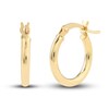 Ball and Hoop Earring Set 14K Yellow Gold