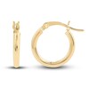 Ball and Hoop Earring Set 14K Yellow Gold