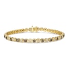 Thumbnail Image 0 of Le Vian Diamond Bracelet 1-7/8 ct tw Round 14K Honey Gold 7"