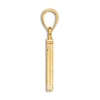 Thumbnail Image 2 of Initial E Necklace 14K Yellow Gold 18"