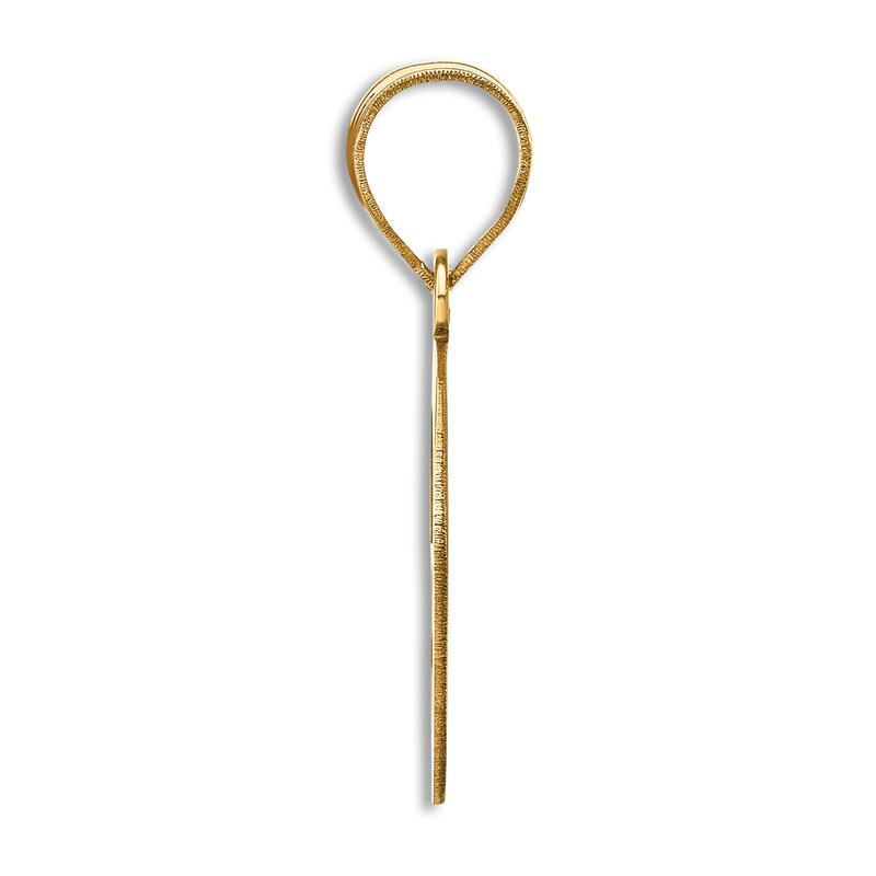 Main Image 2 of Initial G Necklace 14K Yellow Gold 18"