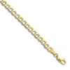 Thumbnail Image 0 of Comfort Curb Anklet 14K Yellow Gold 9"