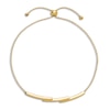 Thumbnail Image 2 of High-Polish Bar Bolo Bracelet 14K Yellow Gold 7.5"