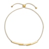 Thumbnail Image 1 of High-Polish Bar Bolo Bracelet 14K Yellow Gold 7.5"