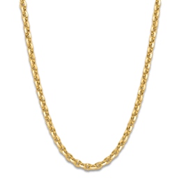 Rolo Chain Necklace 14K Yellow Gold 17.25"