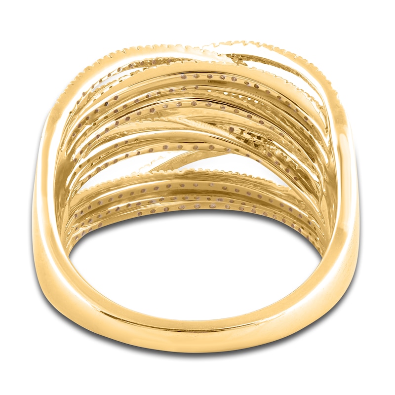 Main Image 3 of Diamond Ring 1/2 ct tw Round 14K Yellow Gold
