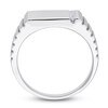 Thumbnail Image 3 of Men's Diamond Ring 1/10 ct tw Round Sterling Silver