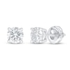 Thumbnail Image 1 of Lab-Grown Diamond Solitaire Earrings 1 ct tw Round 14K White Gold (SI2/F)