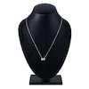 Thumbnail Image 3 of Diamond Pendant Necklace 5/8 ct tw Pear/Emerald/Round 14K Yellow Gold 18&quot;