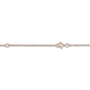 Thumbnail Image 2 of Personalized High-Polish Oval Pendant Necklace 14K Rose Gold 18" 26x16mm