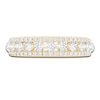 Thumbnail Image 3 of Diamond Multi Row Anniversary Band 1 ct tw Round 14K Yellow Gold