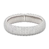 Thumbnail Image 0 of ZYDO Diamond Stretch Bangle Bracelet 19 ct tw Round 18K White Gold