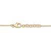 Thumbnail Image 3 of Children's Freshwater Cultured Pearl & Diamond Bracelet 14K Yellow Gold 6"