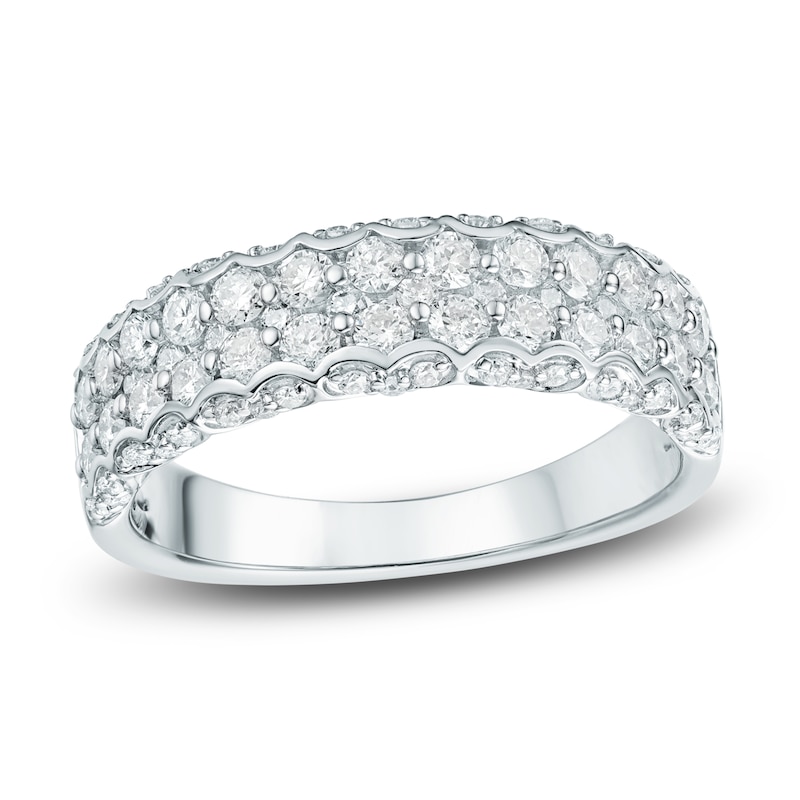 Diamond Multi-Row Anniversary Band 1 ct tw 14K Gold