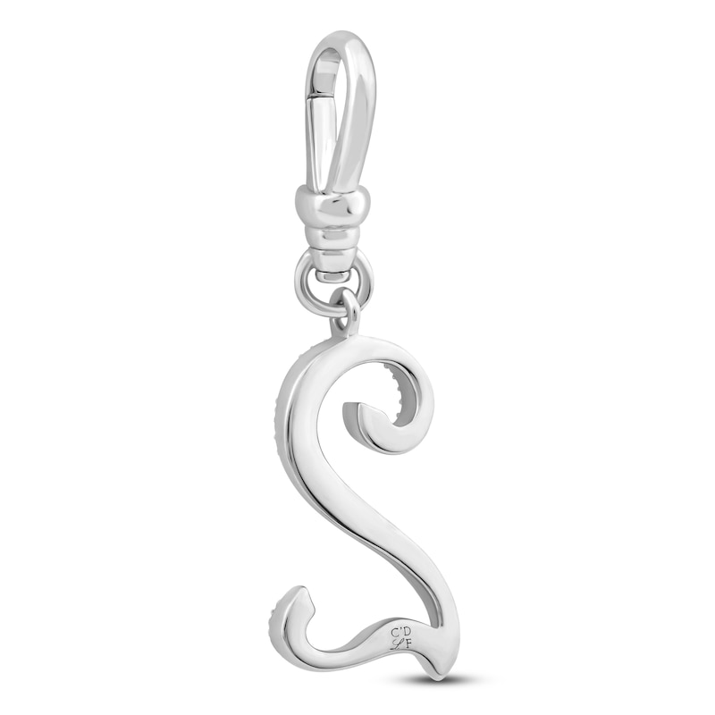 Main Image 2 of Charm'd by Lulu Frost Pavé Diamond Number 2 Charm 1/10 ct tw 10K White Gold