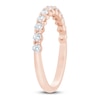 Thumbnail Image 2 of Diamond Scalloped Anniversary Ring 1/3 ct tw 14K Rose Gold