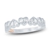Thumbnail Image 1 of Pnina Tornai Lab-Grown Diamond Heart Anniversary Ring 3/4 ct tw 14K White Gold